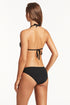 Sea Level Scalloped Halter Slide Tri Top